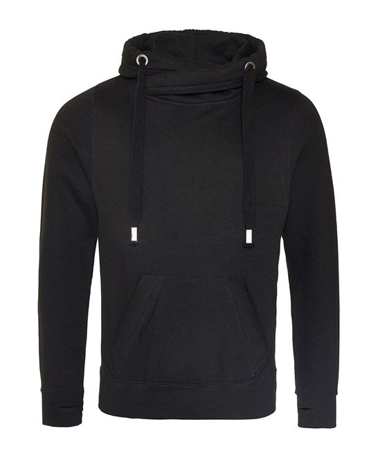 JH021 AWDis Cross Neck Hoodie