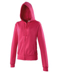 JH055 AWDis Womens Zoodie Zip Hoodie