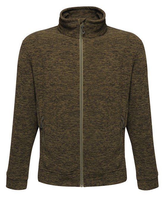 TRF603 Regatta Thornly Men's Full Zip Marl Fleece