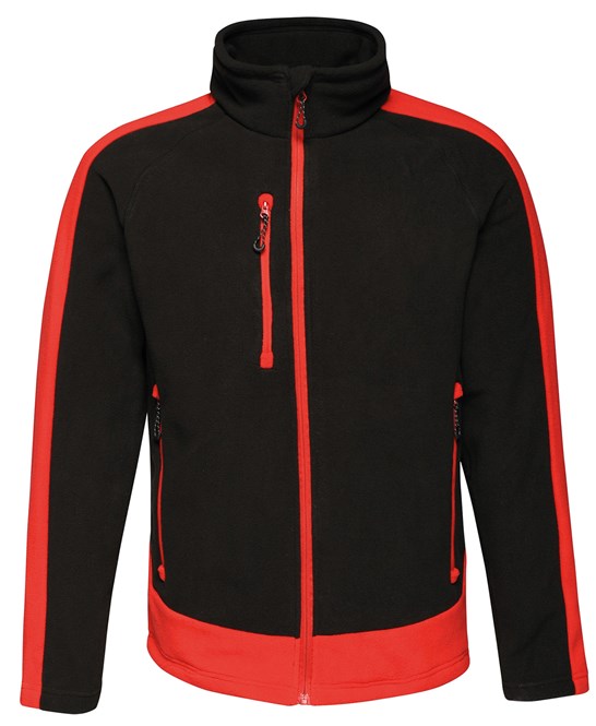 TRF523 Regatta Contrast 300 Full Zip Fleece