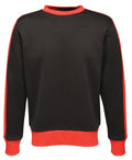 TRF527 Regatta Mens Contrast Crew Sweat