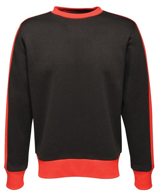 TRF527 Regatta Mens Contrast Crew Sweat