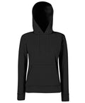 SS038 Fruit Of The Loom Womens Classic Hooded Sweatshirt