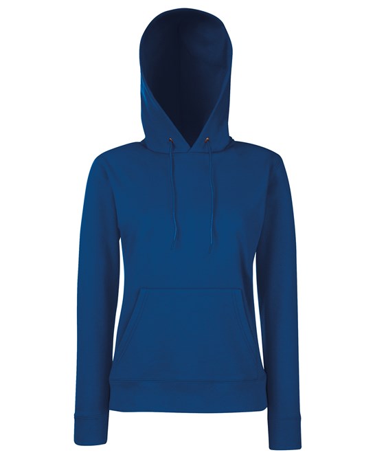 SS038 Fruit Of The Loom Womens Classic Hooded Sweatshirt