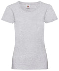 SS050 Fruit Of The Loom Womens Valueweight T-Shirt