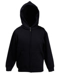 SS225 Fruit Of The Loom Kids Classic Zip Hoodie