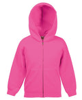 SS225 Fruit Of The Loom Kids Classic Zip Hoodie