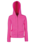 SS312 Fruit Of The Loom Womens Premium Zip Hoodie