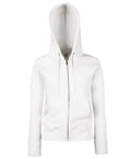 SS312 Fruit Of The Loom Womens Premium Zip Hoodie