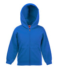 SS825 Fruit Of The Loom Kids Premium Zip Hoodie