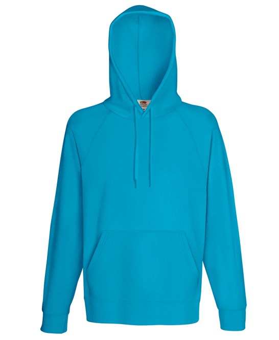 SS925 Fruit Of The Loom Lightweight Hooded Sweatshirt