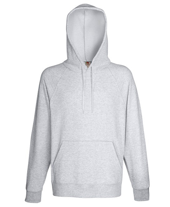 SS925 Fruit Of The Loom Lightweight Hooded Sweatshirt