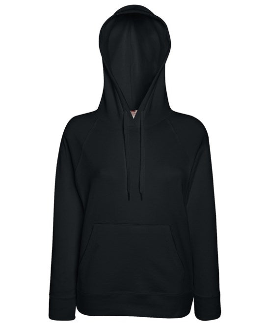 SS938 Fruit Of The Loom Lady-Fit Lightweight Hooded Sweatshirt