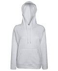 SS938 Fruit Of The Loom Lady-Fit Lightweight Hooded Sweatshirt