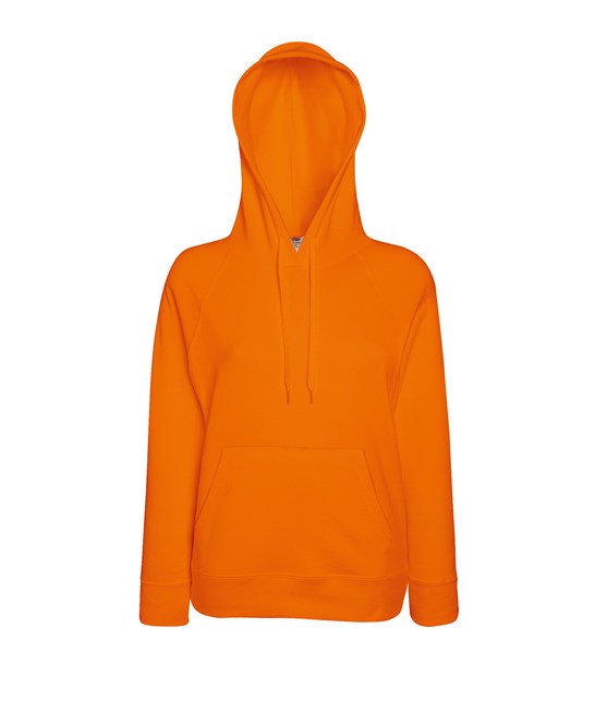 SS938 Fruit Of The Loom Lady-Fit Lightweight Hooded Sweatshirt