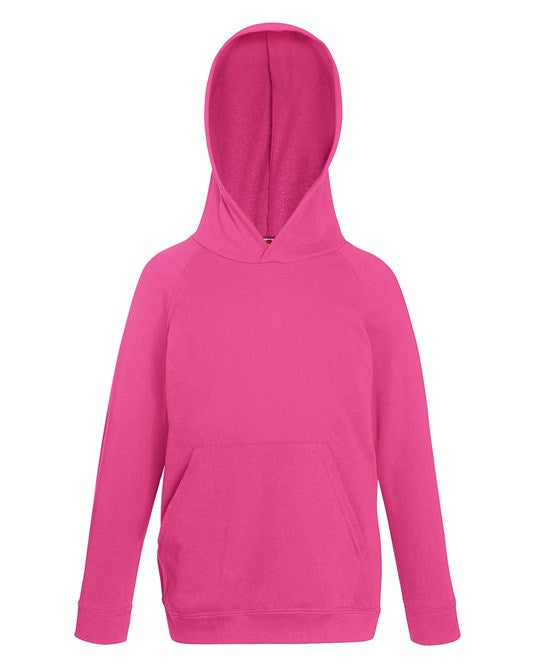 SS973 Fruit Of The Loom Kids Lightweight Hooded Sweatshirt