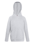 SS973 Fruit Of The Loom Kids Lightweight Hooded Sweatshirt