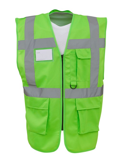 YK002 Yoko Multi-Functional Executive Hi-Vis Waistcoat