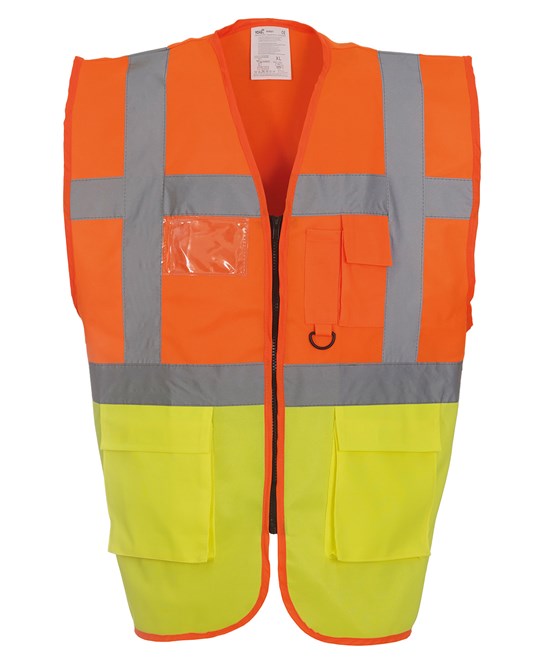 YK002 Yoko Multi-Functional Executive Hi-Vis Waistcoat