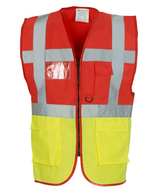 YK002 Yoko Multi-Functional Executive Hi-Vis Waistcoat