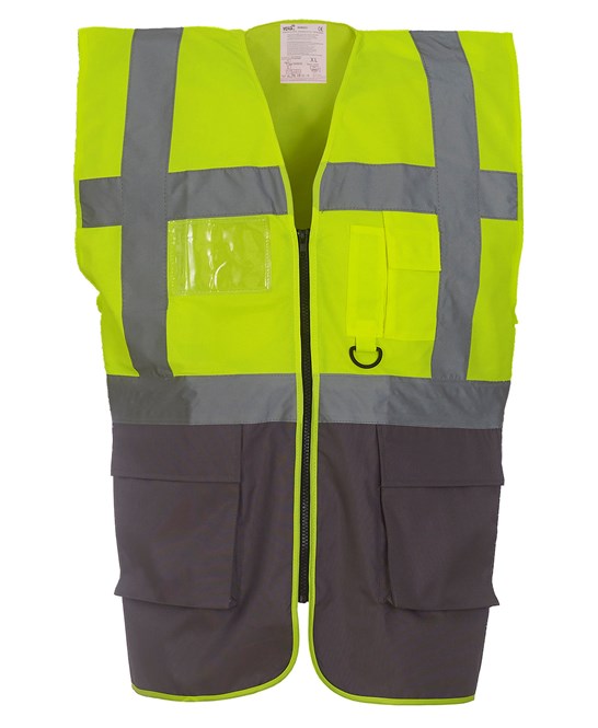 YK002 Yoko Multi-Functional Executive Hi-Vis Waistcoat