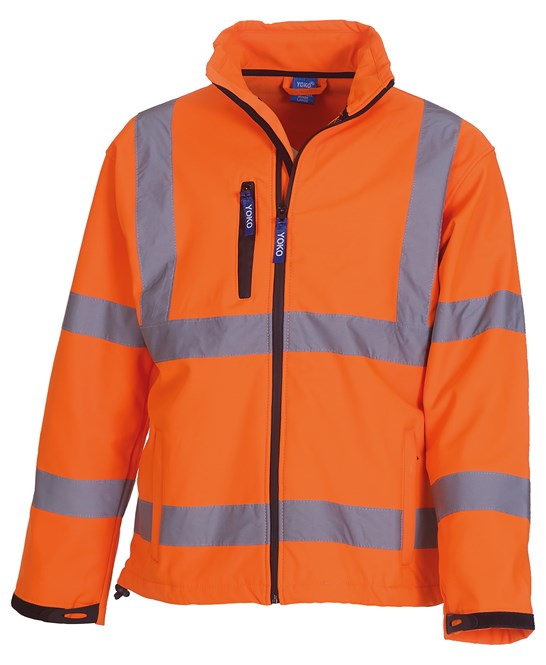 YK040 Yoko Hi-Vis Softshell Jacket