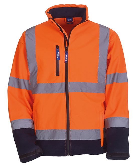 YK040 Yoko Hi-Vis Softshell Jacket