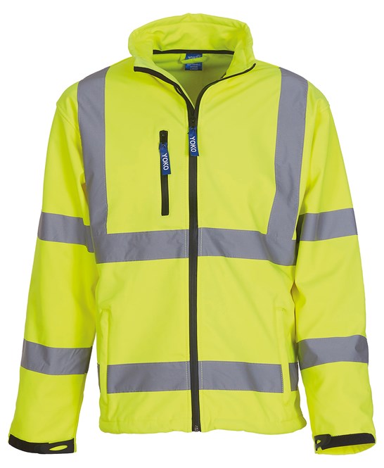 YK040 Yoko Hi-Vis Softshell Jacket