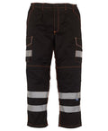 YK073 Yoko Hi-Vis Cargo Trousers With Kneepad Pockets