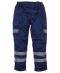 YK073 Yoko Hi-Vis Cargo Trousers With Kneepad Pockets