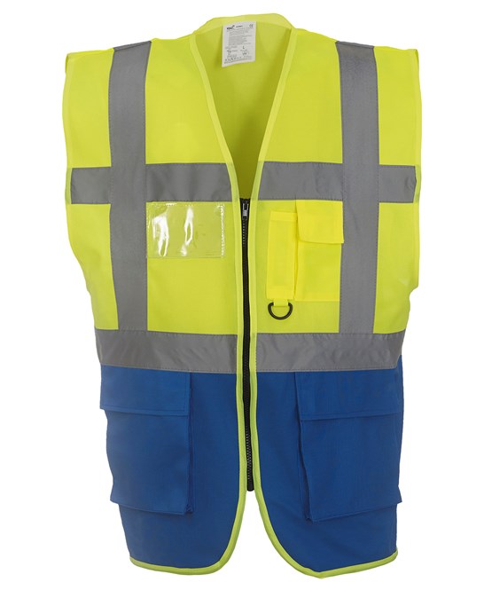 YK002 Yoko Multi-Functional Executive Hi-Vis Waistcoat