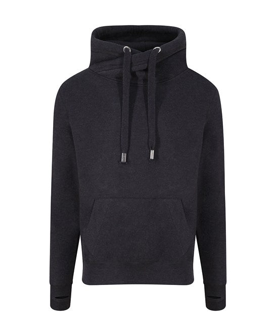 JH021 AWDis Cross Neck Hoodie