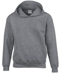 Gildan GD57B Heavy Blend youth hooded sweatshirt