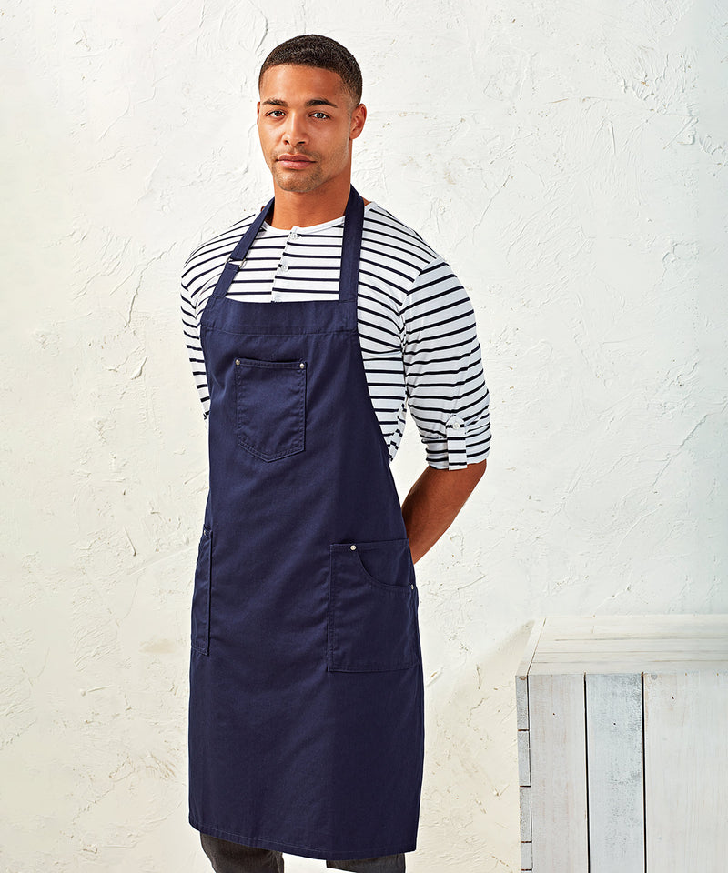 Premier PR132 Chino cotton bib apron