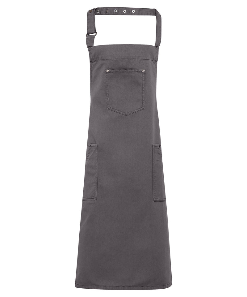 Premier PR132 Chino cotton bib apron