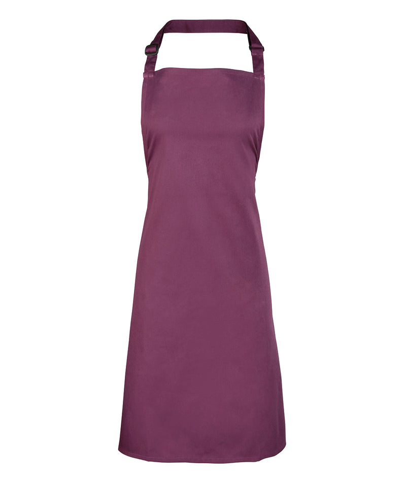 Premier PR154 Colours Bib Apron with Pocket (available in 42 colours)