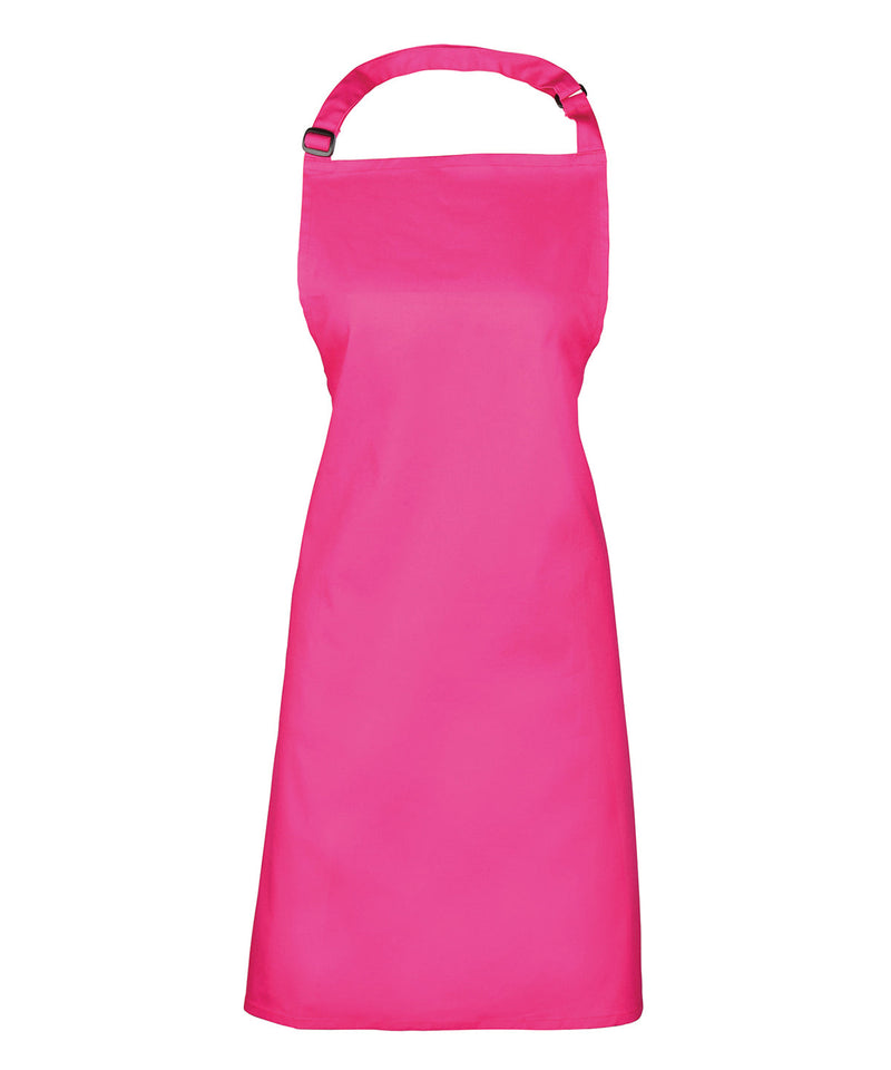 Premier PR154 Colours Bib Apron with Pocket (available in 42 colours)