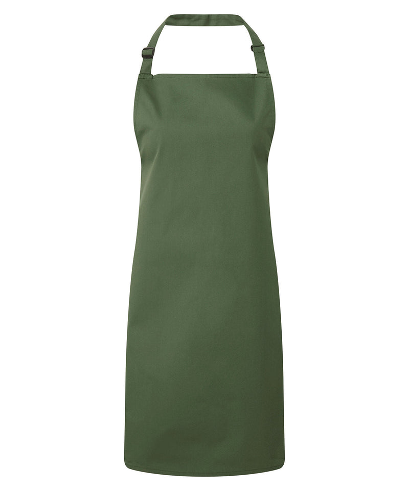 Premier PR154 Colours Bib Apron with Pocket (available in 42 colours)