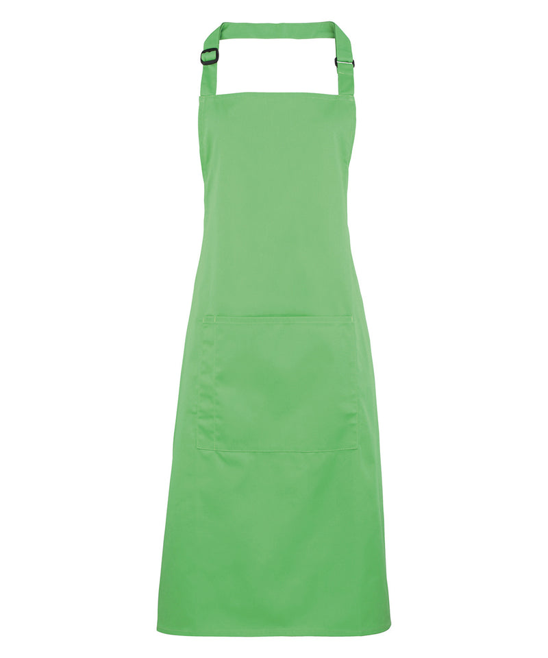 Premier PR154 Colours Bib Apron with Pocket (available in 42 colours)