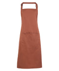 Premier PR154 Colours Bib Apron with Pocket (available in 42 colours)