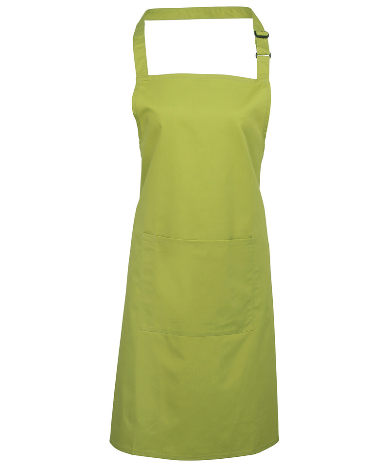 Premier PR154 Colours Bib Apron with Pocket (available in 42 colours)