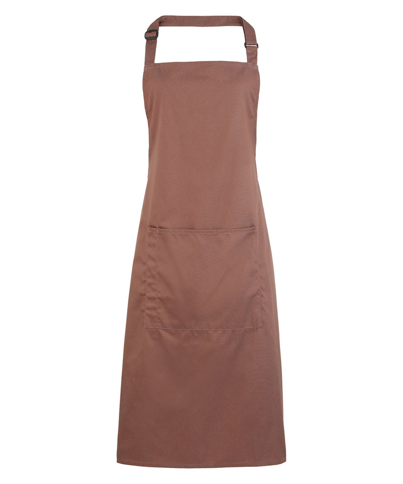 Premier PR154 Colours Bib Apron with Pocket (available in 42 colours)