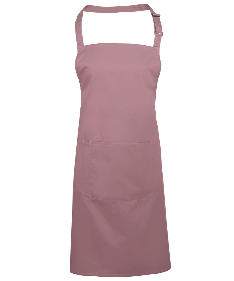 Premier PR154 Colours Bib Apron with Pocket (available in 42 colours)