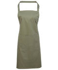 Premier PR154 Colours Bib Apron with Pocket (available in 42 colours)