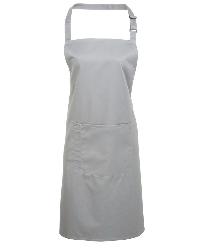 Premier PR154 Colours Bib Apron with Pocket (available in 42 colours)