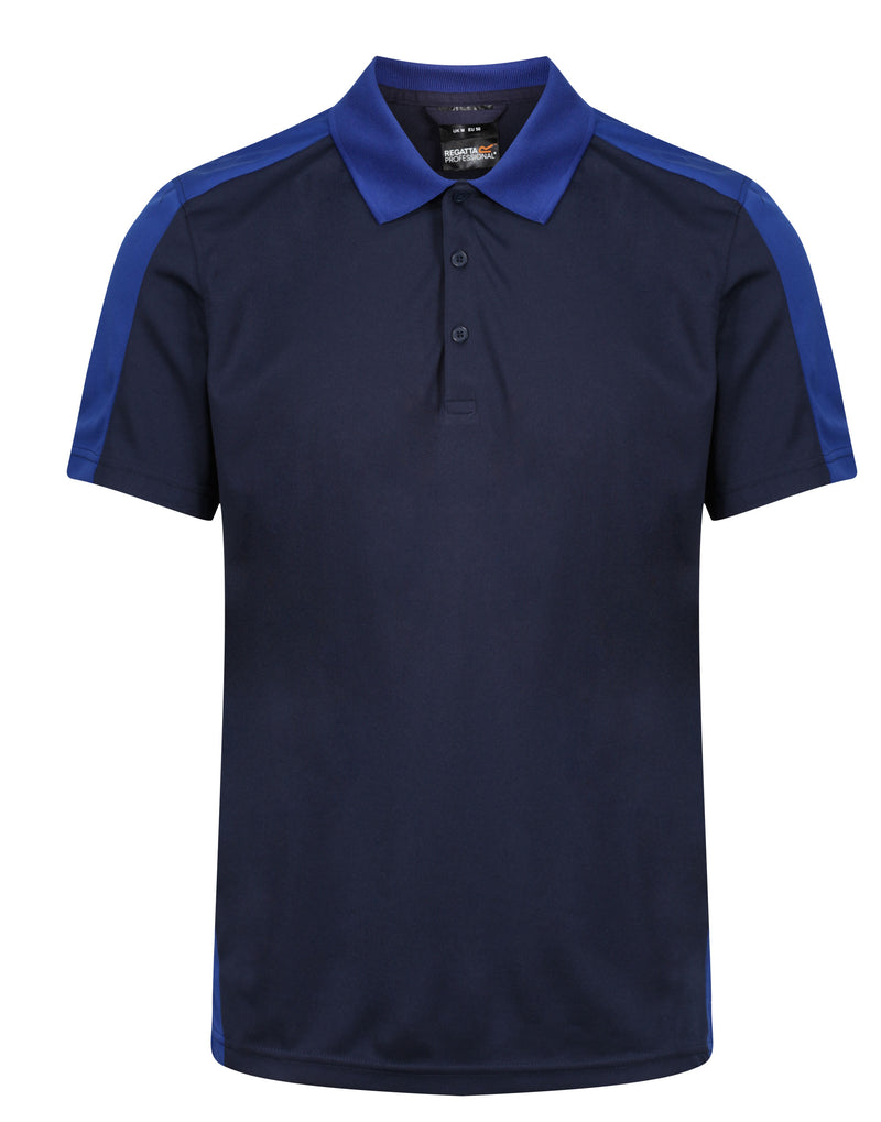 TRS174 Regatta Mens Contrast Wicking Polo