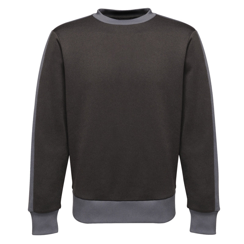 TRF527 Regatta Mens Contrast Crew Sweat