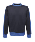 TRF527 Regatta Mens Contrast Crew Sweat