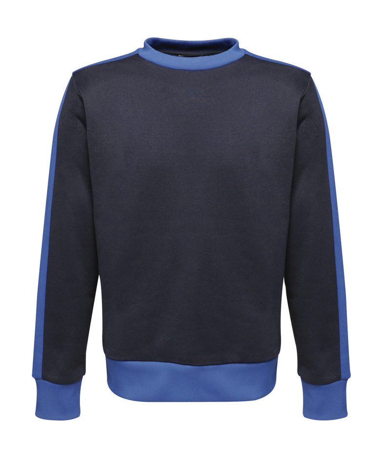 TRF527 Regatta Mens Contrast Crew Sweat