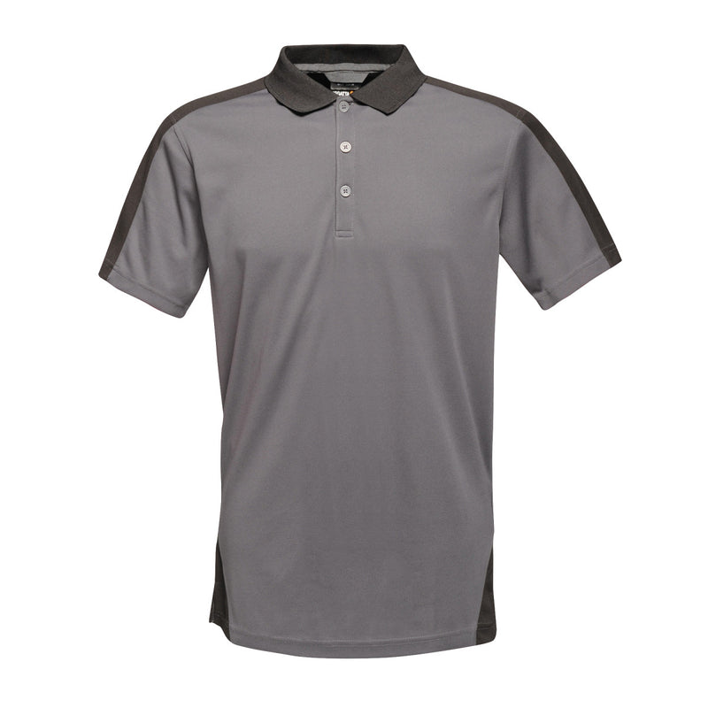 TRS174 Regatta Mens Contrast Wicking Polo